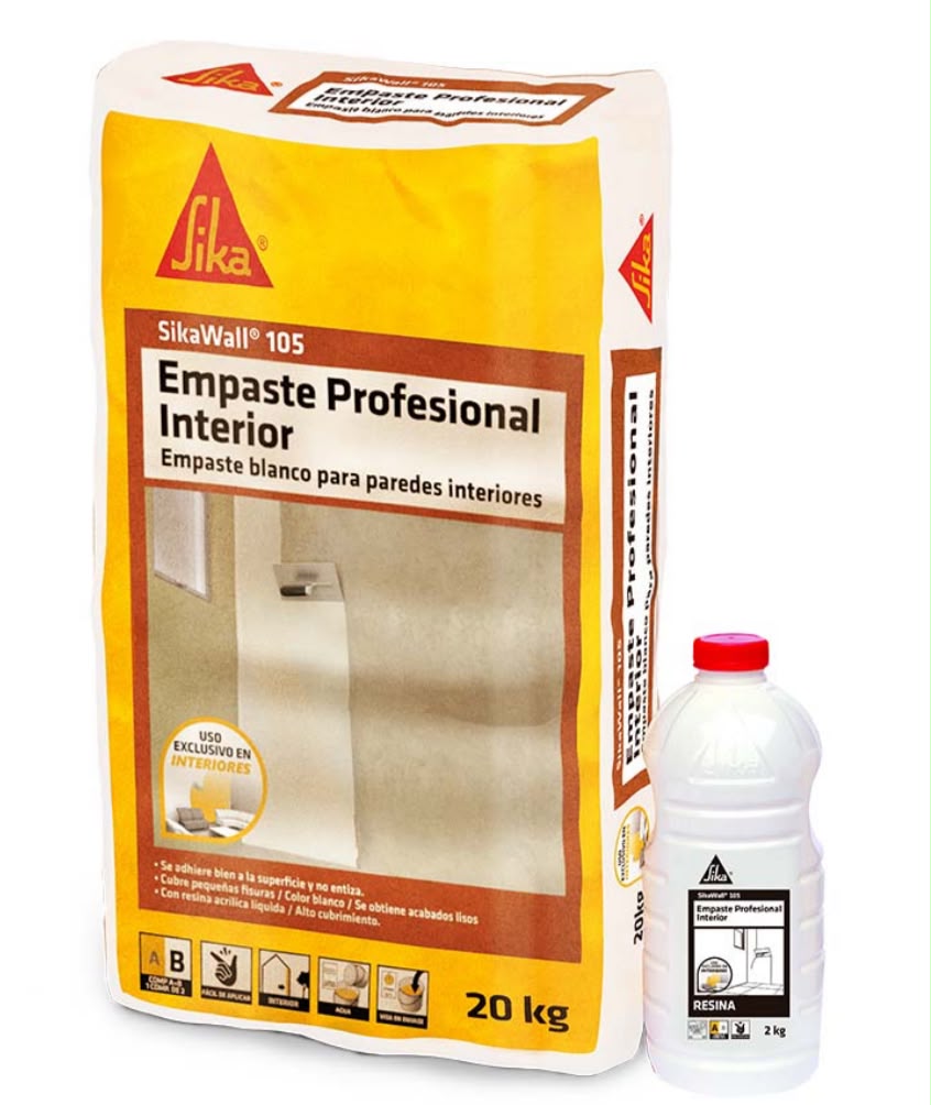 SikaWall-105 Empaste Profesional Interior